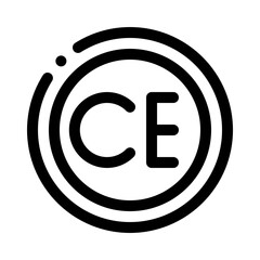 ce line icon