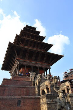 Historic Bhaktapur Durbar Square, Kathmandu, Nepal, A world heritage site, Newar tradition and architecture, Licchavi dynasty