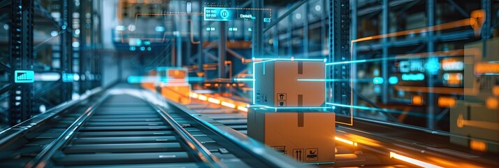 Smart warehouse concept with augmented reality and virtual reality technology 