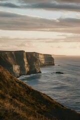 cliffs of moher at sunset