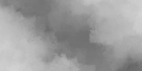 Abstract white and dark grey background with spotlight border and watercolor painted old grunge or smoke texture. black wall, stone texture for the background. beautiful grey watercolor grunge.