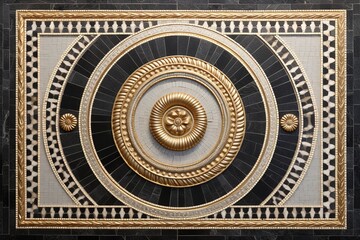 Obraz premium Colorful vintage ceramic tiles wall decoration