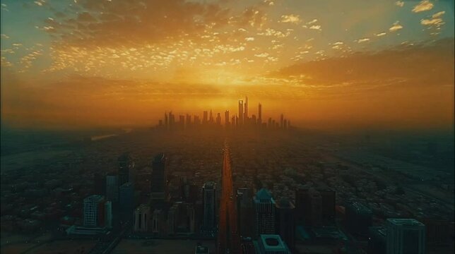  arial view of the city of riyadh 
