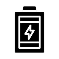 battery glyph icon