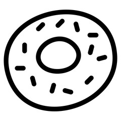 Bagel Icon Element For Design