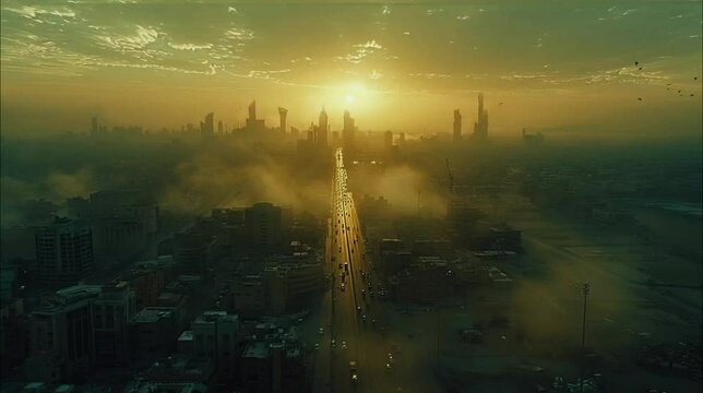 view of the city of riyadh saudi arabia
