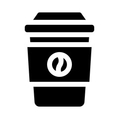 coffee glyph icon