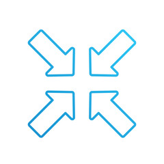 Minimize vector icon