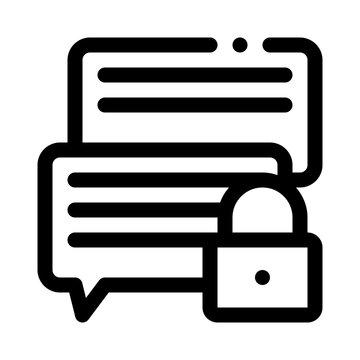 mesage line icon