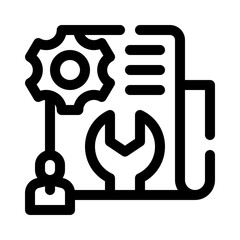 professional services line icon