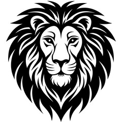 Obraz premium Line head logo silhouette vector art illustration