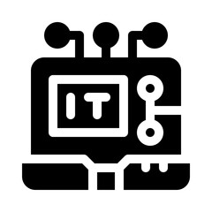 it services glyph icon