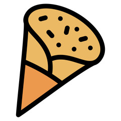 Crepes Icon Element For Design