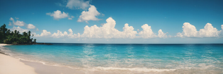 Obraz premium tropical beach and seascape