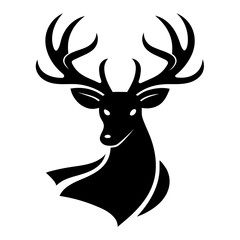 deer head vector illustration