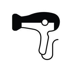 Hair Dryer vector icon