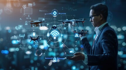 New Drones in Global Cyberspace Networks