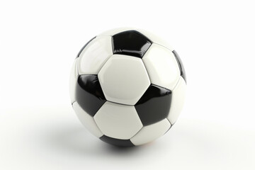 Fototapeta premium soccer ball isolated on white background