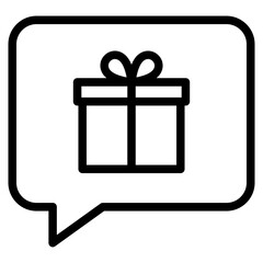 chat gift icon