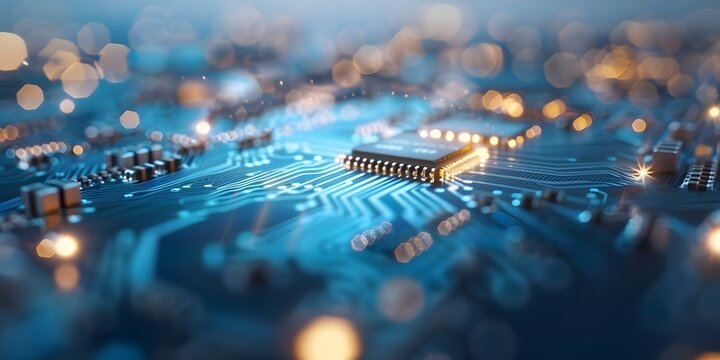 Global electronics market drives active world trade and market competitiveness. Concept Electronics Industry, International Trade, Market Competitiveness, Global Supply Chain