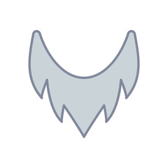 Beard vector icon