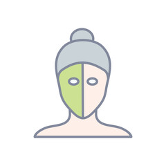 Skincare vector icon