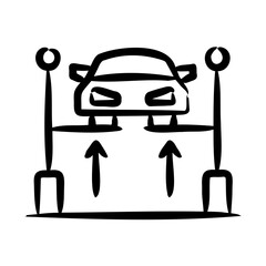 Car Lift Icon