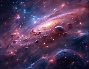 Galaxies stars the universe is infinite