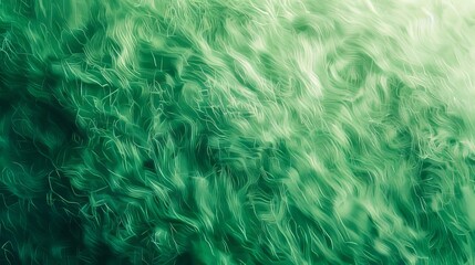 Obraz premium A green and white abstract background with a lot of hair.