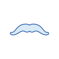 Moustache vector icon