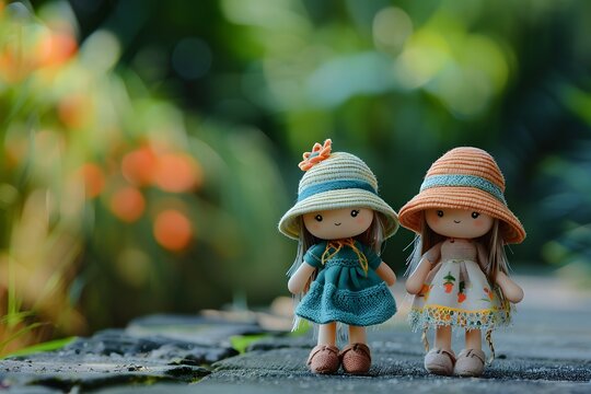 Cute little dolls