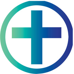 Obraz premium vector cross icon