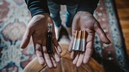 The Hands Holding Choices