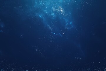 Fototapeta premium Abstract Blue and White Cosmic Background