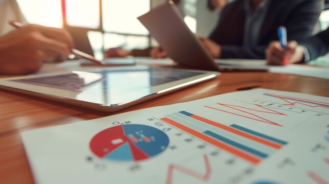 The business meeting presentation