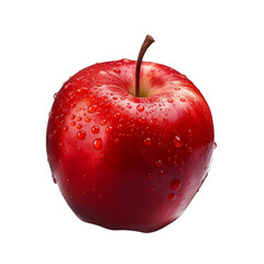 Red apple isolated on white background.
Red apple on transparent background.