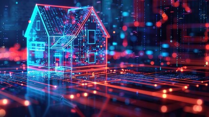 AI-Powered Property Prospects showcasing the advanced capabilities of AI algorithms in analyzing market data and predicting future trends. This modern concept highlights the intersection of technology