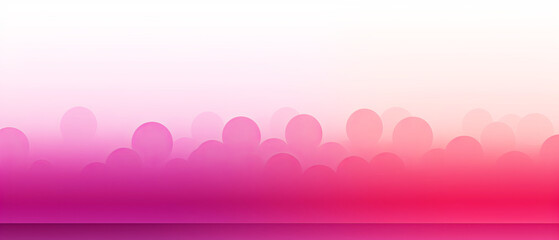 Abstract Gradient Background with Pink and Purple Spheres in a Modern Minimalist Design, blurred noise and grainy texture
