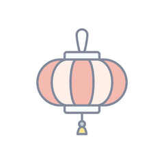 Lantern vector icon