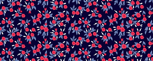 Vibrant floral illustrations features intricate designs with bold, colorful patterns, perfect for various creative projects. Ideal for textiles, stationery, wallpapers, and digital media etc.