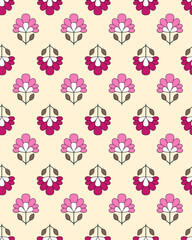 Vibrant floral illustrations features intricate designs with bold, colorful patterns, perfect for various creative projects. Ideal for textiles, stationery, wallpapers, and digital media etc.