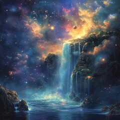 Cosmic Cascade Galaxy