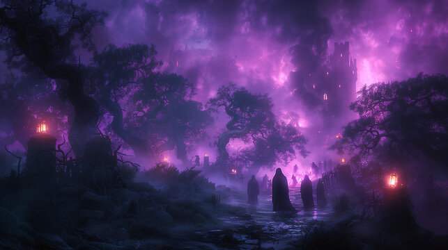 Halloween Themed Background