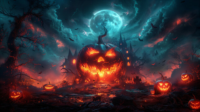 Halloween Themed Background