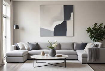 _A-modern-living-room-with-a-large-gray-sectiona