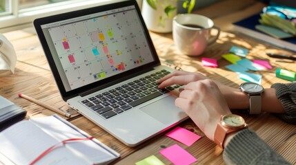 The organized work desk