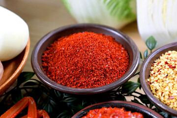 Kimchi Fresh and Healthy Ingredients.