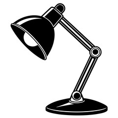 lamp vector silhouette illustration svg