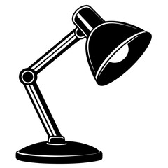 lamp vector silhouette illustration svg