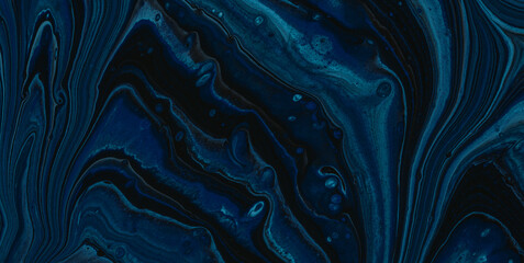 Enigmatic Elegance: Oil-Painted Liquid Art with Vibrant Translucent Colors
